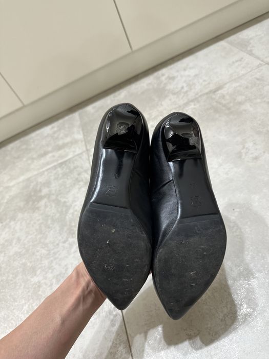 Туфли черные 38-39р