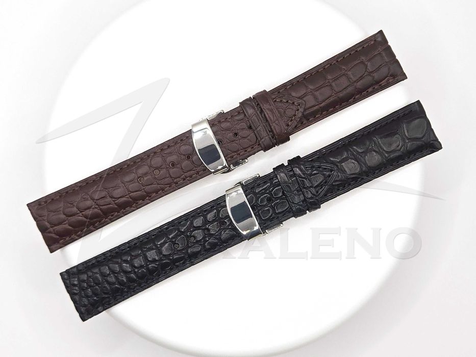 GL10 каишка 100% крокодилска кожа за Huawei Watch Galaxy Xiaomi Apple