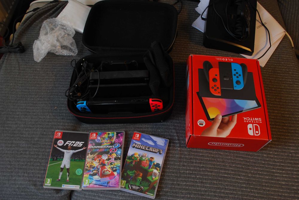 Nintendo Swich oled нинтендо  racing wheel pro deluxe super mario kart