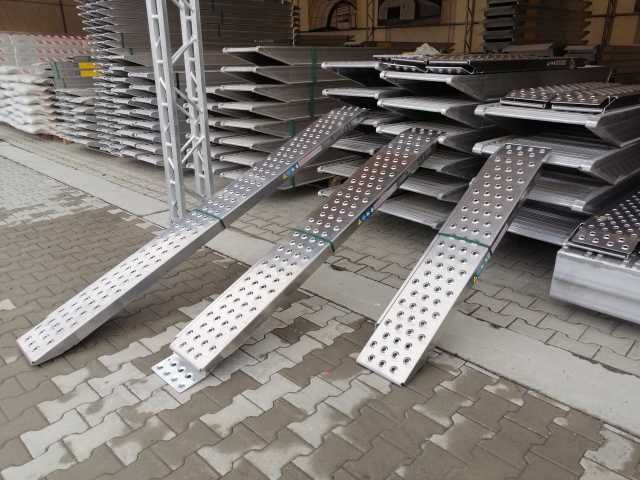 Rampe aluminiu extrem de usoare pentru transport autoturisme