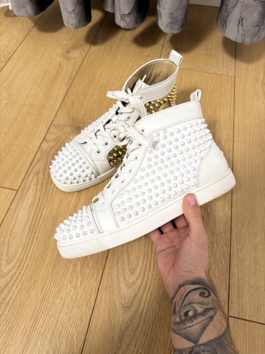 Louboutin high white