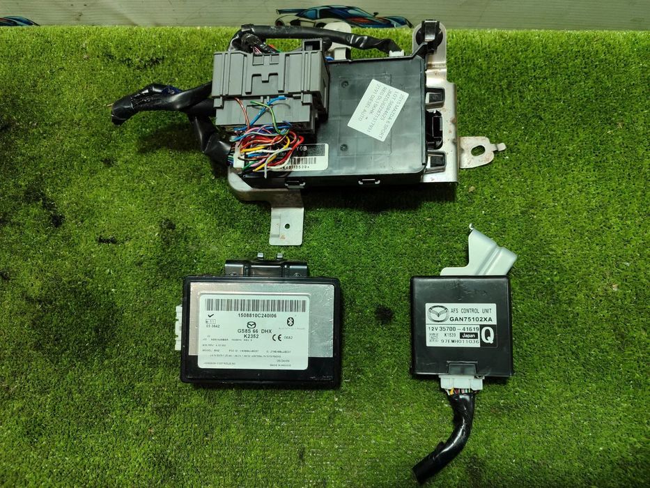 MODUL BLUETOOTH + MODUL REGLAJ FARURI + MODUL IPDM MAZDA 6 SPORT 2015 2.2 DIESEL BREAK / 2012-2025 / MAZDA 6 SPORT D 2.2 DIESEL 2009 / HATCHBACK 2007-2012 COD OEM GS8S-66-DHX / 35700-41619 / GAN75102XA / G46C675Y0B