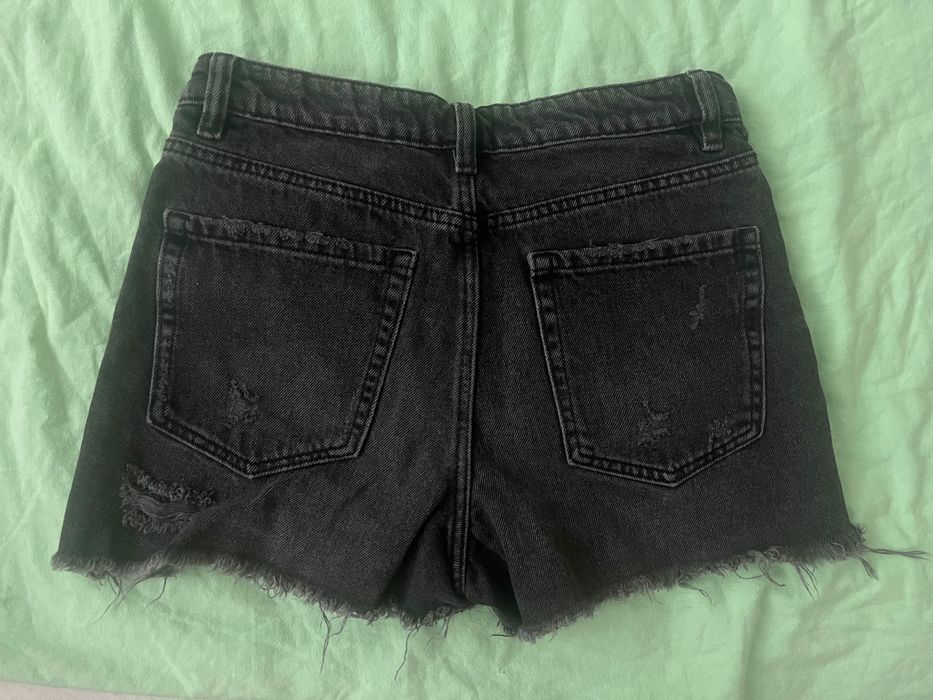 Дамски дънкови къси гащи+ дънкова пола