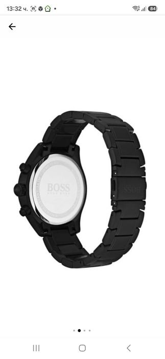 Нов мъжки елегантен часовник HUGO BOSS 1513676. Имам и други обяви с нови часовници