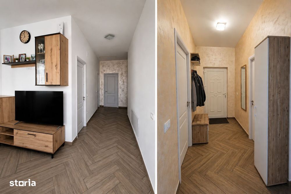 Casă individuală | 100 mp | Teren 350 mp | Mobilată și utilată
