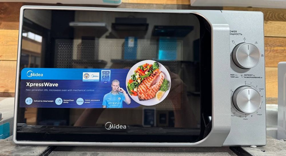 Микроволновка Мидеа 20л Бесплатная доставка Оригинал Гарантия