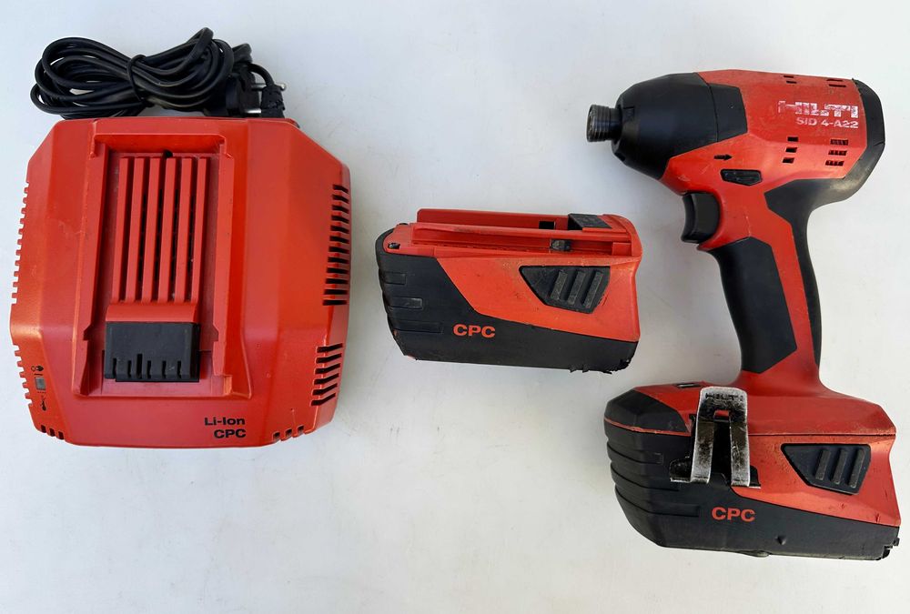 Hilti SiD 4-A22 - Безчетков акумулаторен импакт драйв 22V перфектен!