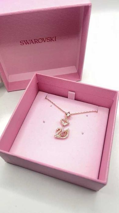 Lănțișor Swarovski Swan / Lebădă - nou, în cutie