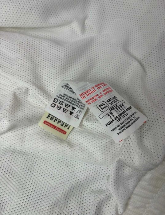 Geacă/Vântuială Puma Scuderia Ferrari Oficială – Mărimea M – Originală (Cu Hologramă)