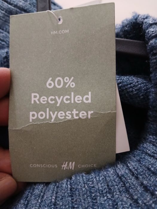 Голям нов мъжки пуловер L