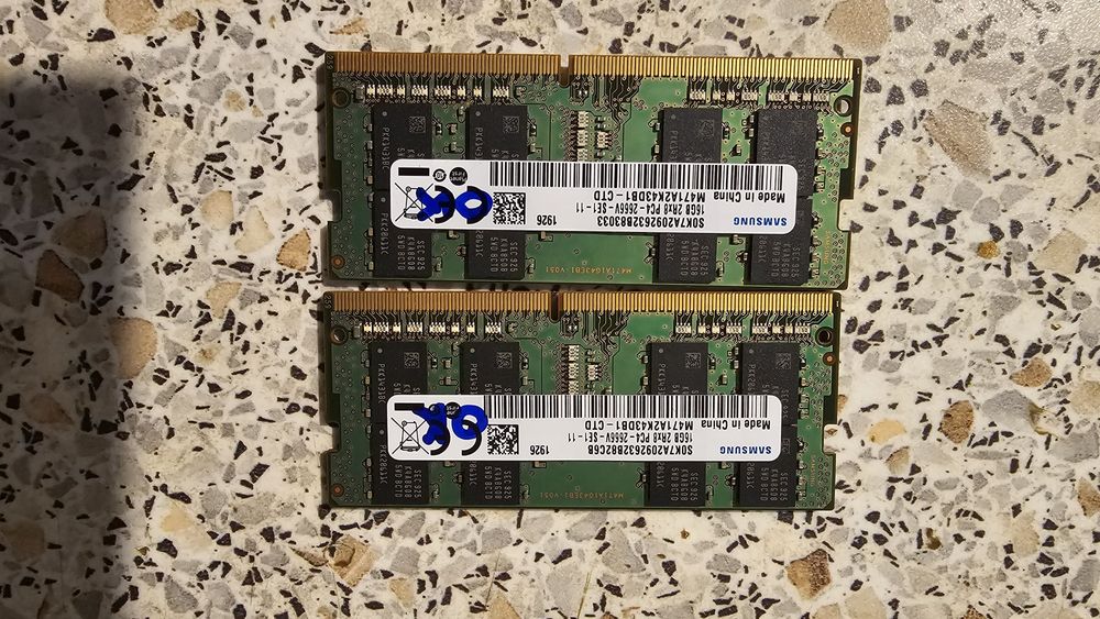 RAM Laptop 16Gb DDR4 kit 2 buc 32gb ram