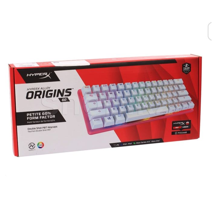 Hyperx alloy origins 60% клавиатура