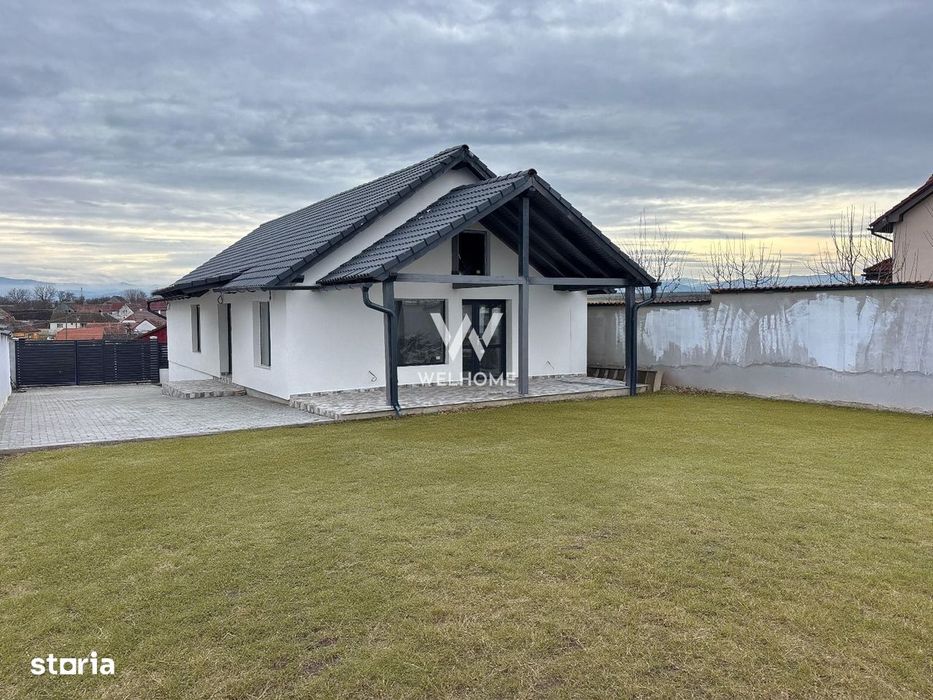 Casă pe un singur nivel –  priveliște spre munți – Șura Mică