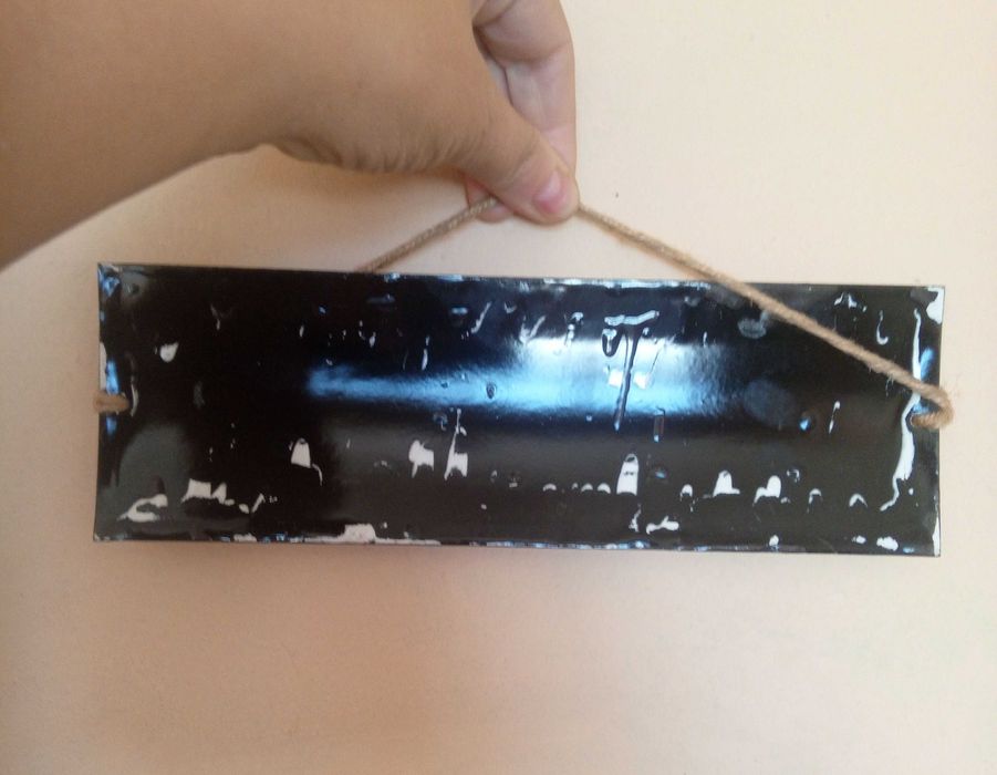 Стара автентична емайлирана табелка „Шивач“