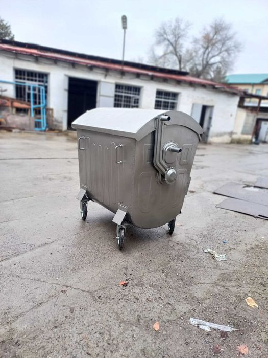 Оценковый Металичиский мусор бак от 100л до 1100