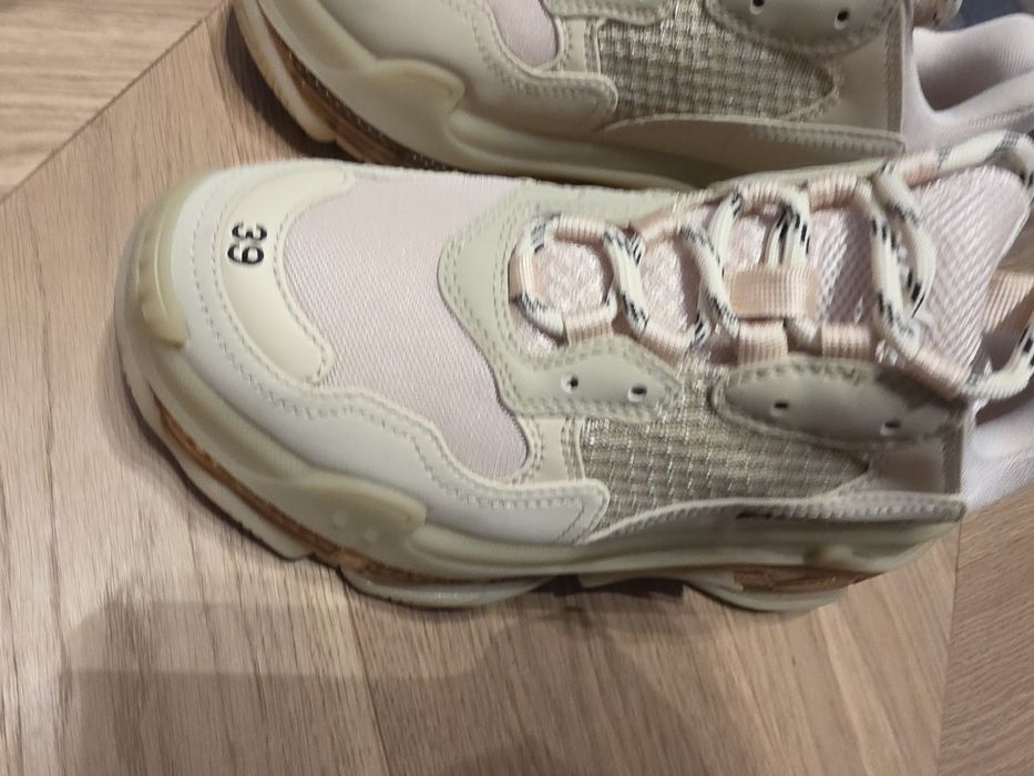 Balenciaga Triple S Clear Sole marime 39