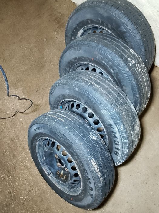 Комплект  летних колес на кобальт