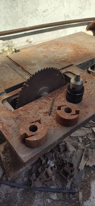 Четириоперационна дървообработваща абрихт, циркуляр, фреза бор