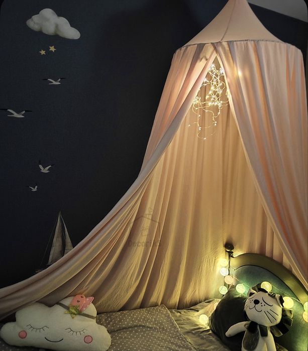 Продаю балдахин розовый