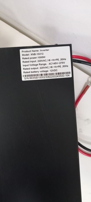 Invetor 1 kvt 100amper akumlyatr