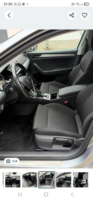 Skoda Superb 2019. Motorizare 2L, Diesel, 190CP (140 Kw), 95.000km
Gea