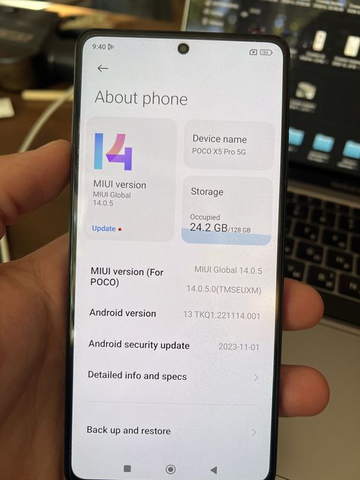 Телефон POCO X5 Pro 5G 128 GB