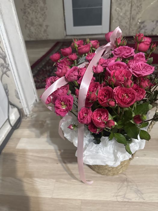 Букет бу вчера подарили мне