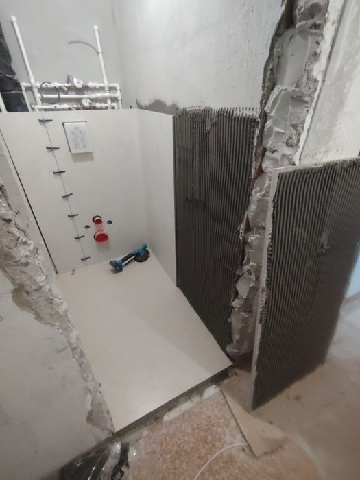 Укладка кафеля пол стены кафельщик