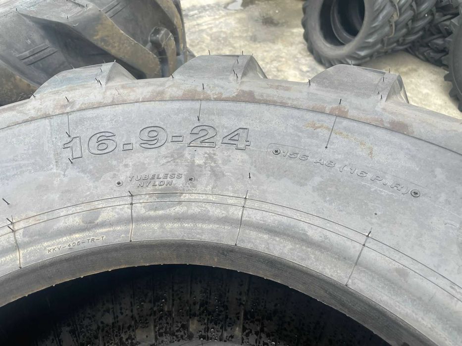 OCAZIE 16.9-24 cauciucuri 16PLY anvelopa buldoexcavator
