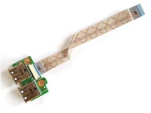 Placă Conector Porturi USB 2x pentru Laptop HP Pavilion DV5 Piesa Rară