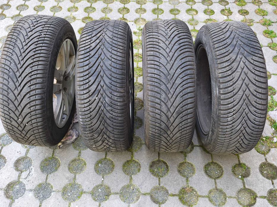 Зимни гуми с джанти Kleber Krisalp HP 3 225/55/17  (7.5Jx17 ET37 5x112 ) DOT 2024 за AUDI A6 C7 Avant. Стават и за A4 B8, A5, Q5.