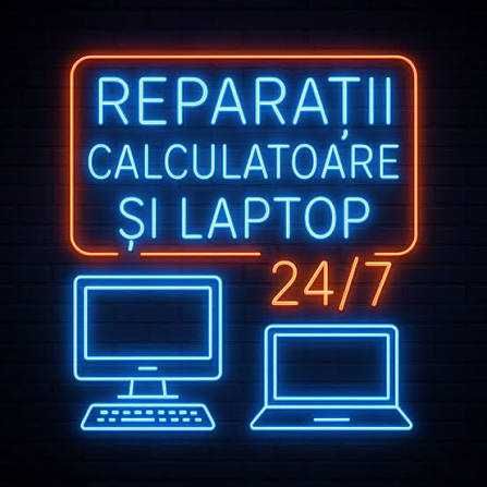 Reparații Calculatoare Laptop la Domiciliu Instalare Windows 11 Office Licență Curățare Upgrade SSD RAM Recuperare Date Imprimante Router WiFi BIOS