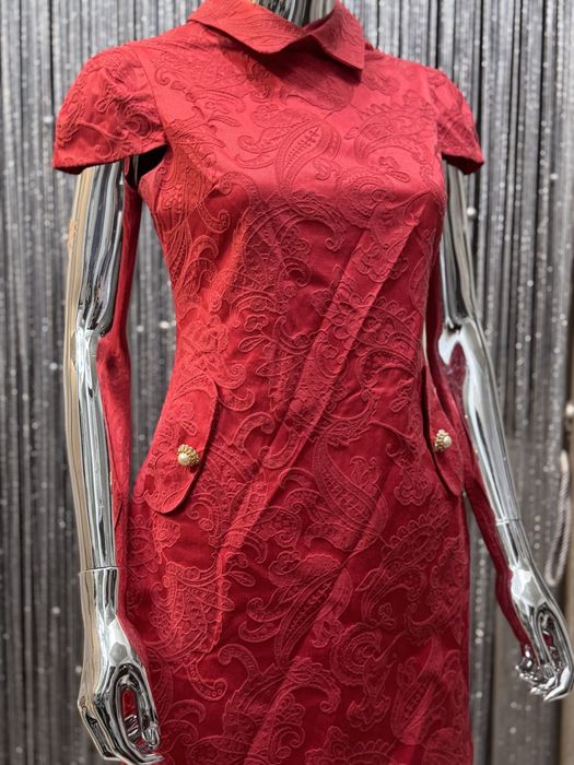 Ярко-Красное Платье