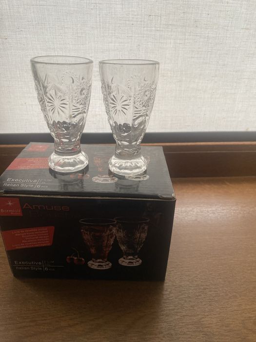 Рюмки стекло под хрусталь