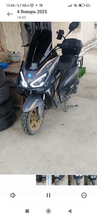 Продается мопед 2024год вышел стоит Шымкенте все