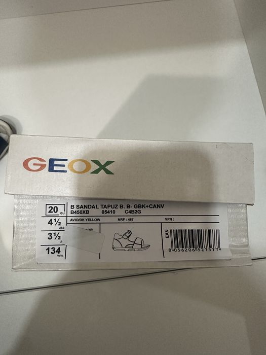 Geox Kids Сандалии Синий