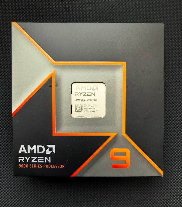 Нов AMD Ryzen 9 9950x 16/32treads 80MB Cache  Unlocked