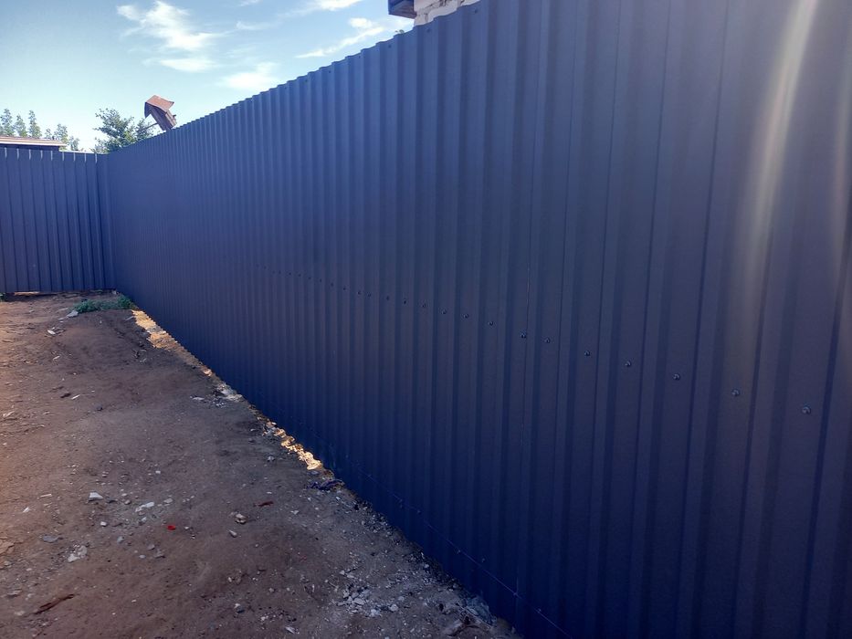 Заборы  ворота  из металла