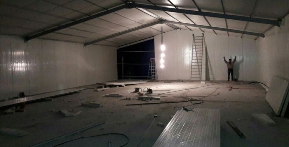 Vand hala 15X40Xh4 metri