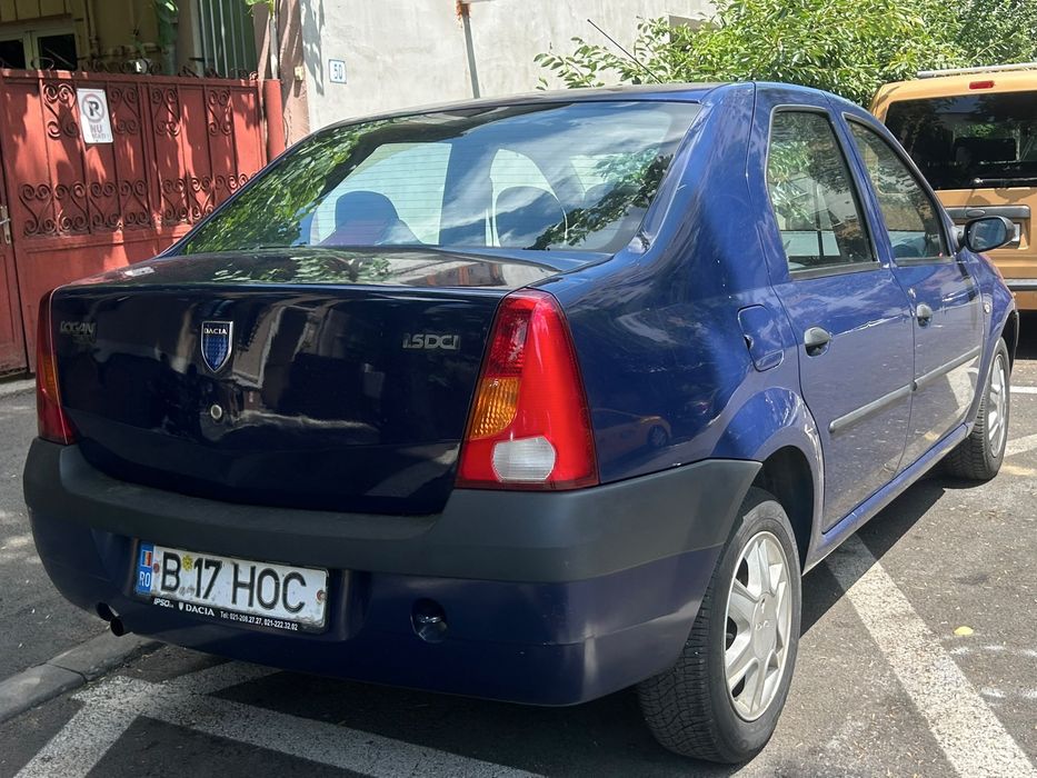 Dacia Logan 2006 1.5 L diesel model AMBIANCE km absolut reali unic proprietar pensionar fara rugina merita vazuta accept orice test