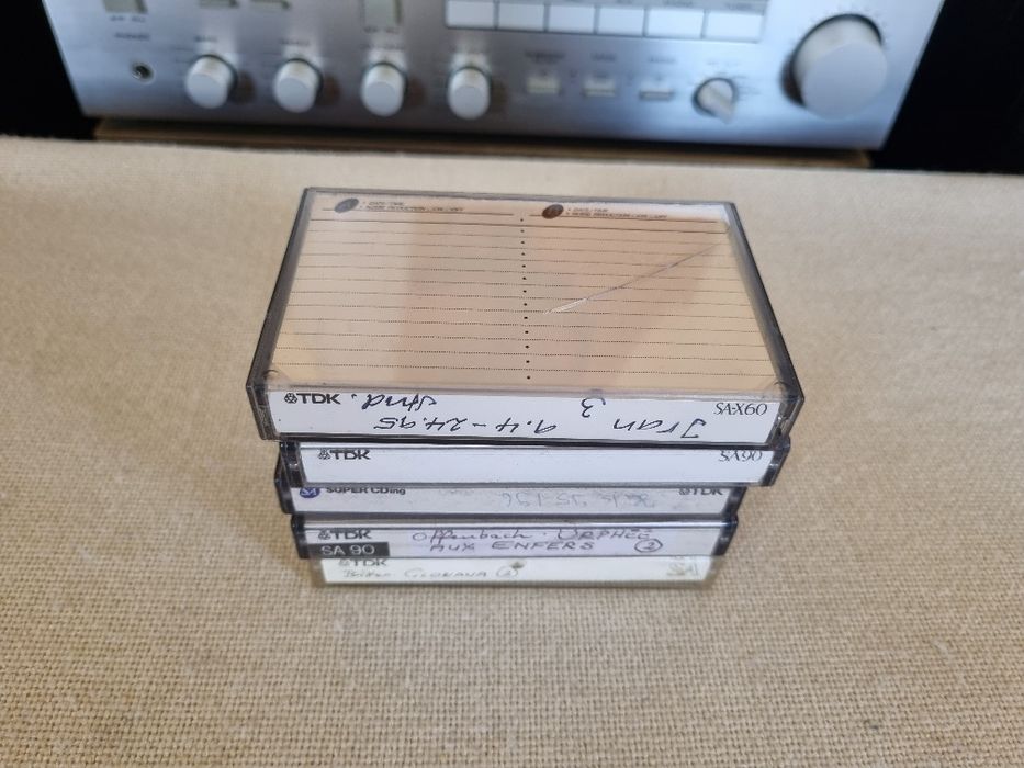 Pachet 5 buc Casete Audio Chrome TDK SA 90. Stare buna.