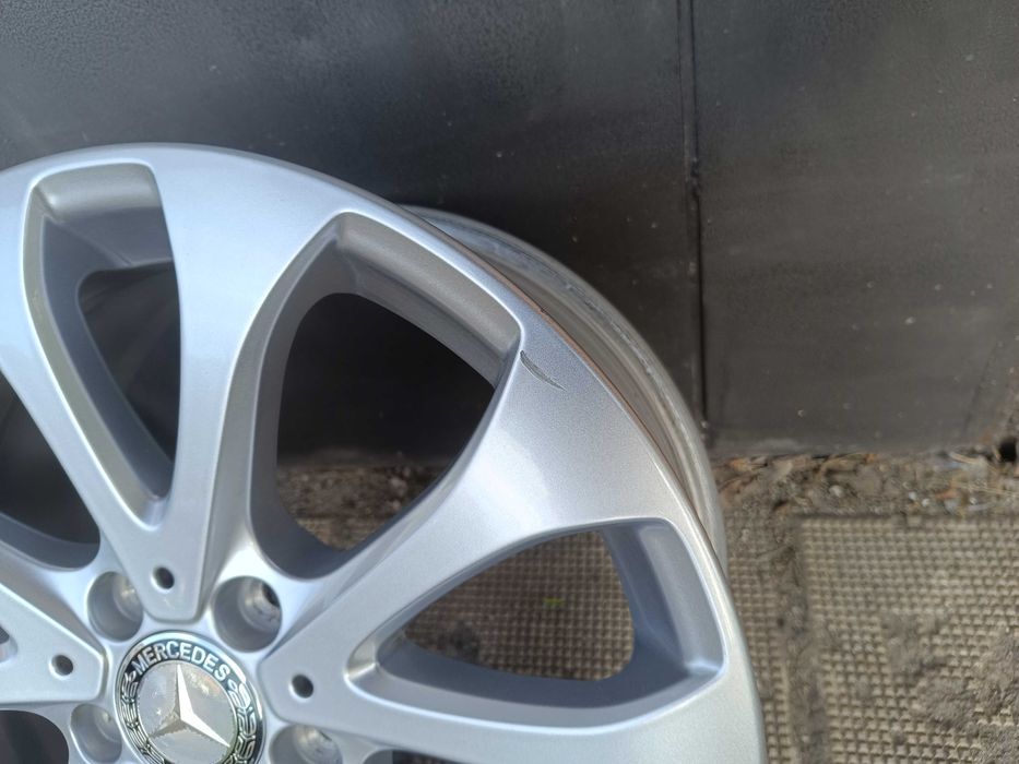 ОРИГИНАЛНИ джанти 17 ' цола 5x112 MERCEDES BENZ / МЕРЦЕДЕС 7,5J ET40 + датчици