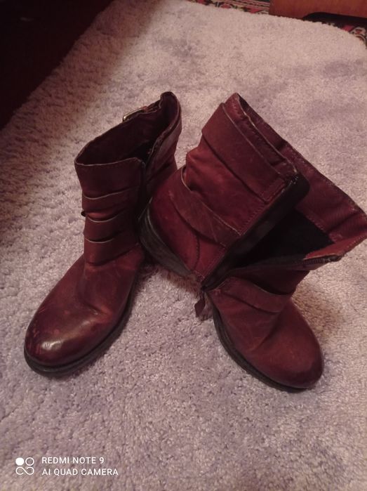 Боти естествена кожа MJUS