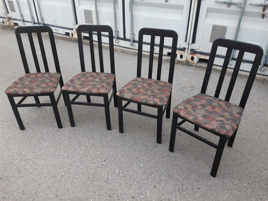 Scaune 4 Bucati din Lemn