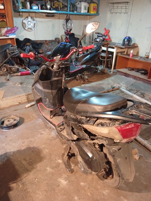 М8 скутер на ходу