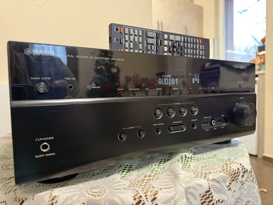 Yamaha RX-V673 Ресивър 4K