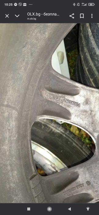 Джанти 17 спорт пакет + всесезонни гуми