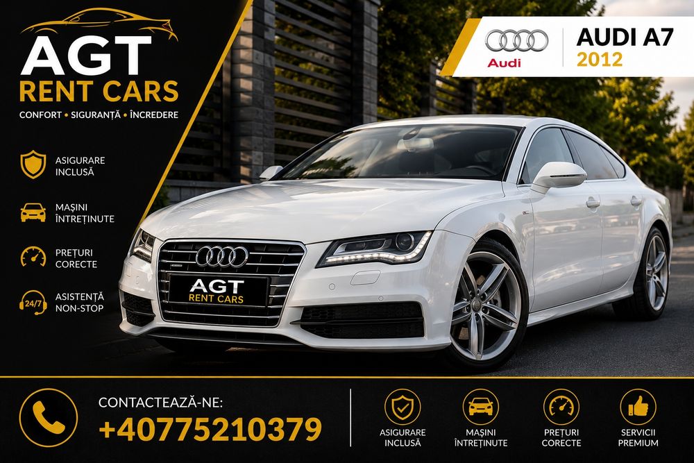 Rent car agt fara garantie