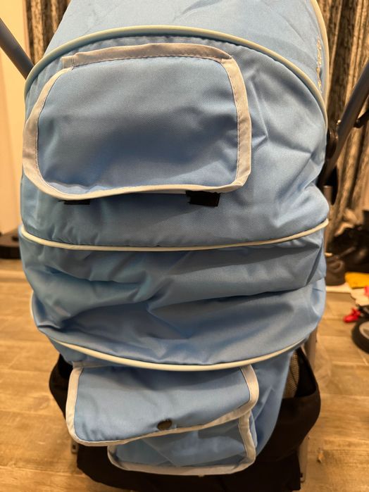 Cărucior 2 în 1 bebeluși Baby Care albastru