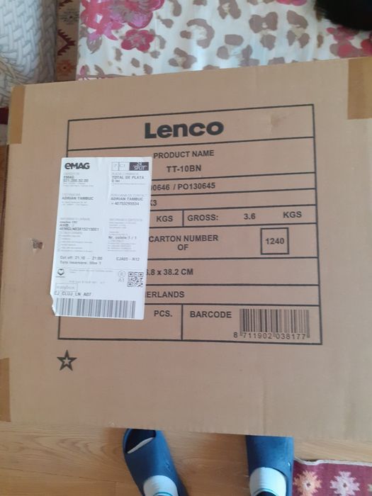 Lenco TT-10BN pick-up picap stare excelenta.